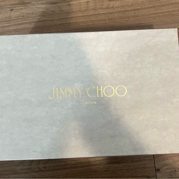 NEVER WORN Jimmy Choo Metallic Leather Gold High heel shoes - Picture 7 of 7